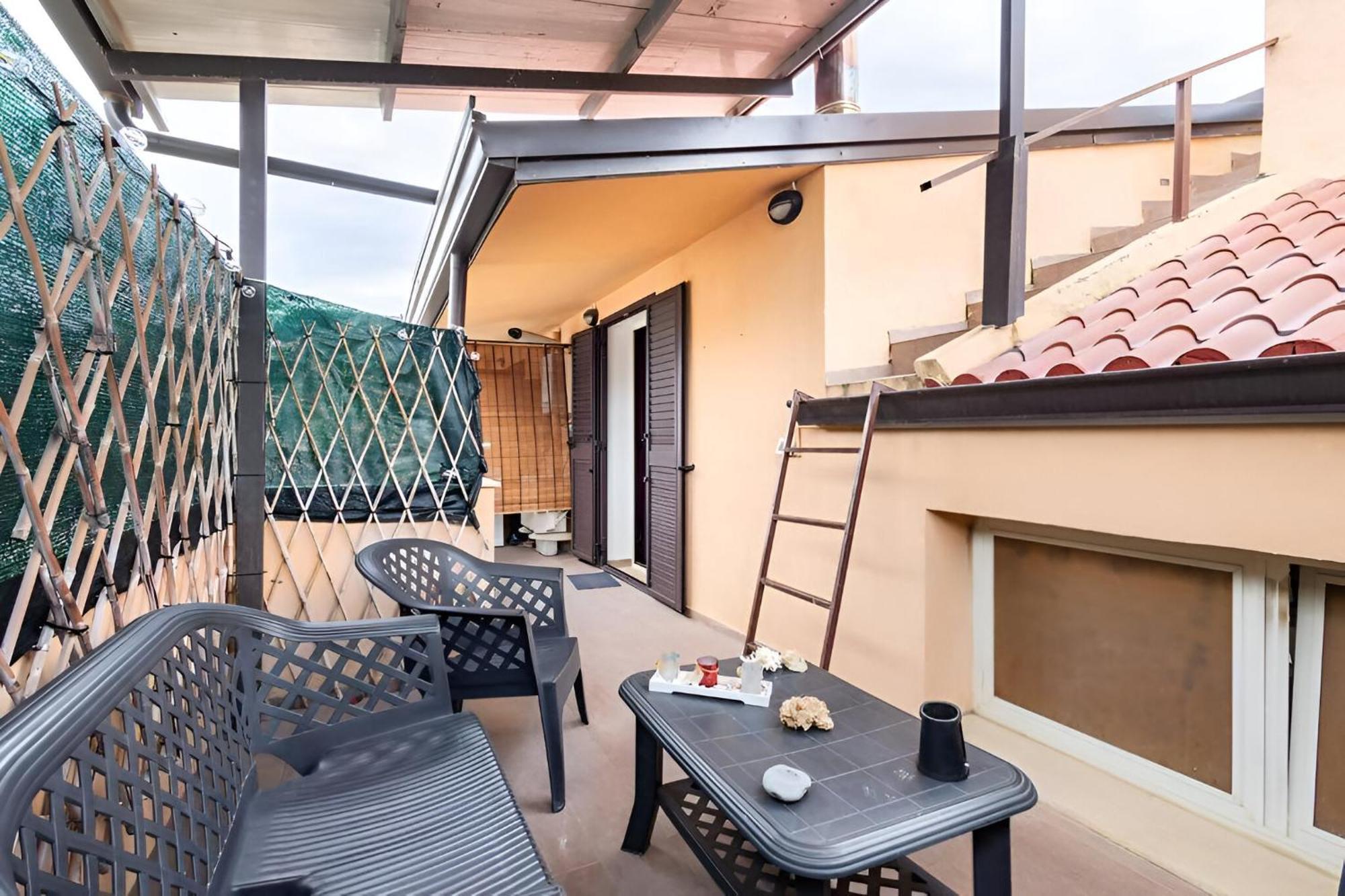 Romantico Monolocale Veranda Privata Vista Mare Reggio Calabria Exterior photo